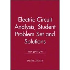 Electric Circuit Analysis 3e Student Problem Set and Solutions Paperback, Wiley