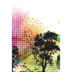 Journal Your Life's Journey: Trees Abstract 2 Lined Journal 6 X 9 100 Pages Paperback, Createspace Independent Publishing Platform