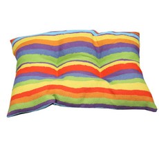 핑크망고 큐티펫 알록달록 반려견방석, A, 1개