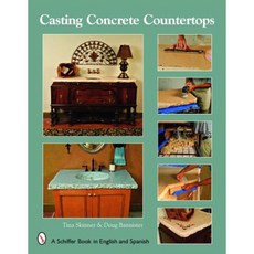 Casting Concrete Countertops Paperback, Schiffer Publishing