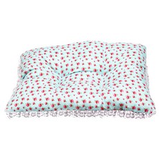 핑크망고 큐티펫 알록달록 반려견방석, D, 1개