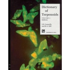 Dictionary of Terpenoids Hardcover, CRC Press