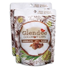 글렌디 코코넛칩 초콜릿향, 40g, 2개입