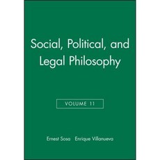 Social Political and Legal Philosophy Volume 11 平裝版, Wiley-Blackwell