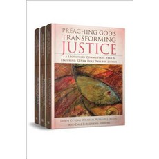 Preaching God's Transforming Justice Three-Volume Set: A Lectionary Commentary Hardcover, Westminster John Knox Press