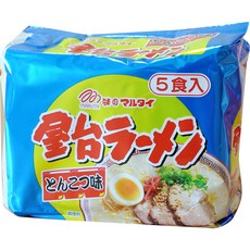 마루타이 야타이 라멘 돈코츠맛 495g, 5개