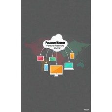 Password Keeper: Personal Password Journal - Network Paperback, Createspace
