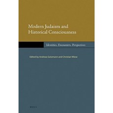 Modern Judaism and Historical Consciousness: Identities Encounters Perspectives Hardcover, Brill