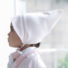 위드베베 신생아용 베어트리 밤부 아기보넷