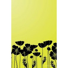 Journal Your Life's Journey: Grass and Poppy Lined Journal 6 X 9 100 Pages Paperback, Createspace Independent Publishing Platform