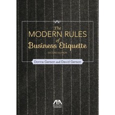 Modern Rules of Business Etiquette Paperback, American Bar Association