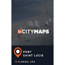 美國佛羅裡達州聖露西港城市地圖平裝本, Createspace獨立發布平台