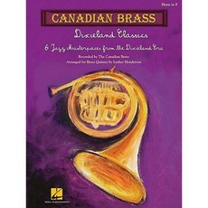 Dixieland Classics: Brass Quintet Horn in F Paperback, Canadian Brass