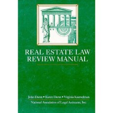 Real Estate Law Review Manual Paperback, Cengage Learning