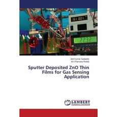 Sputter Deposited Zno Thin Films for Gas Sensing Application Paperback, LAP Lambert Academic Publishing