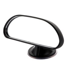 適用於 Airbos 車輛的兒童安全前視鏡, 黑色, 1入