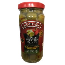 보르게스 페퍼 스터프 올리브 절임, 240g, 1개