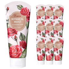 과일나라 피오레 보타니컬 모이스트 클렌징 폼 퓨어 로즈, 120g x 10개입, 10개