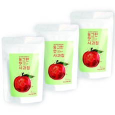 베베당 동그란 햇사과칩 20g, 햇사과, 3개