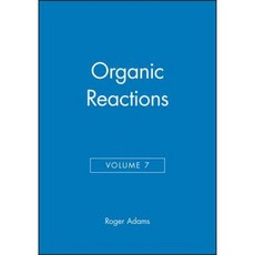 Organic Reactions Volume 7 Hardcover, Wiley-Interscience