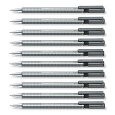 STAEDTLER 施德樓 Triplus Micro 三角自動鉛筆 774-25, 0.5mm, 10個