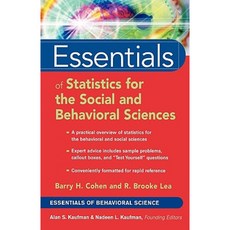 Essentials of Statistics for the Social and Behavioral Sciences Paperback, Wiley