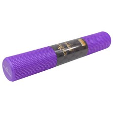 고무나라 필라테스 EVA 폼롤러 + 운동가이드, 퍼플, 1개