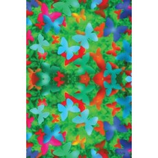 Journal Your Life's Journey: Butterflies Abstract 2 Lined Journal 6 X 9 100 Pages Paperback, Createspace Independent Publishing Platform