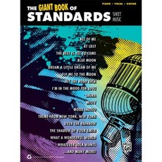 The Giant Standards Piano Sheet Music Collection: Piano/Vocal/Guitar Paperback, Alfred Music