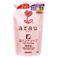arau 愛樂寶 泡沫洗手液補充包 500ml, Herbal Scent, 1包