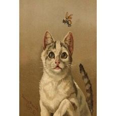 Journal: White Cat with Bee Paperback, Createspace Independent Publishing Platform