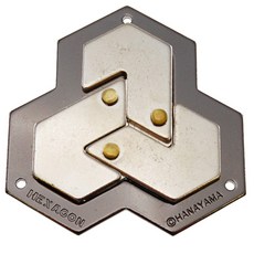 hanayama 六角魔金, 單一顏色, 4件, 1個