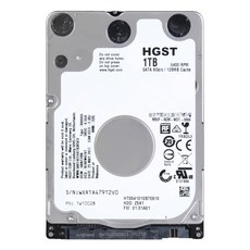 HGST 노트북용 Travelstar HDD Z5K1 HTS541010B7E610, 1TB