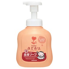 SARAYA 泡沫保濕沐浴乳, 450ml, 1瓶