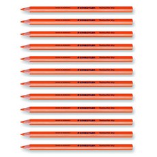 STAEDTLER 施德樓 Textsurfer Dry 128 64 螢光色鉛筆 橘色, 1色, 12個