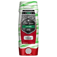올드스파이스 하디스트워킹 컬렉션 라이브 와이어 하이드로워시 바디 워시, 473ml, 1개