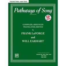 Pathways of Song Vol 3: High Voice Book & CD Paperback, Alfred Music