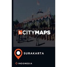 印尼梭羅城市地圖平裝本, Createspace獨立發布平台