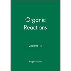 Organic Reactions Volume 10 Hardcover, Wiley-Interscience