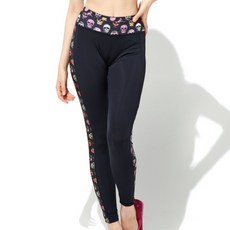 69SLAM 女式木槿骷髏打底褲