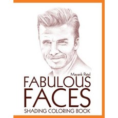 Fabulous Faces Shading & Coloring Book Paperback, Createspace Independent Publishing Platform