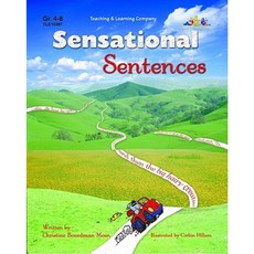 Sensational Sentences: With Six Write-On Wipe-Off Sentence Strips Paperback, Teaching and Learning Company