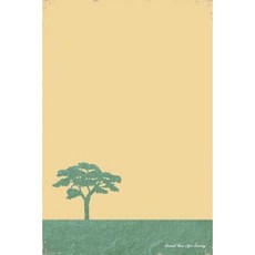 Journal Your Life's Journey: Silhoutte of Tree on Grunge Lined Journal 6 X 9 100 Pages Paperback, Createspace Independent Publishing Platform