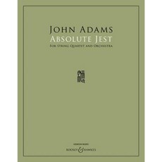Absolute Jest: For String Quartet and Orchestra Paperback, Boosey & Hawkes Inc