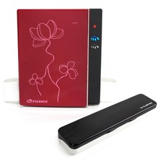 닥터크리너 가정용 칫솔살균기 와인 BIO-105 + 휴대용 USB충전타입 헤어라인 칫솔살균기 HL-7000, BIO-105(가정용), HL-7000(휴대용), 와인, 블랙