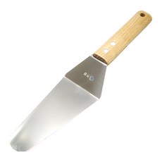 木柄三角蛋糕鏟, 混色, 1個
