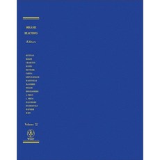 Organic Reactions Volume 72 Hardcover, Wiley-Interscience
