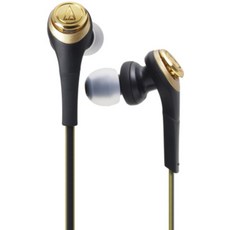 오디오테크니카 유선 이어폰, ATH-CKS550iS, 블랙골드(BGD)