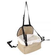 Dm郊遊寵物汽車安全座椅, 淺褐色的, 1個