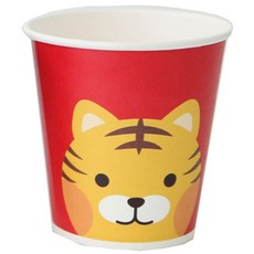 캐릭터 종이컵 호랑이, 150개입, 1개
